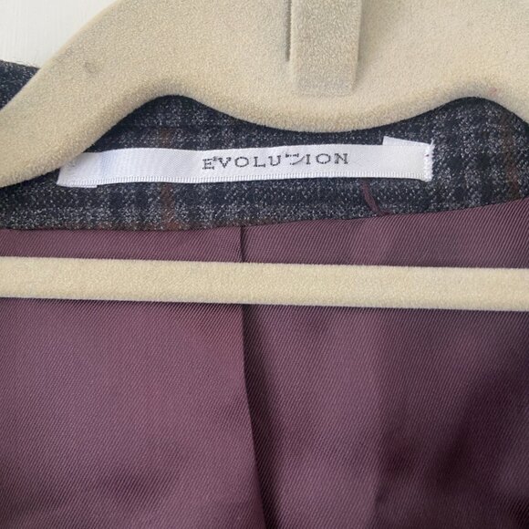 Baumler Checked Sport Coat Pure Wool - Picture 2 of 9